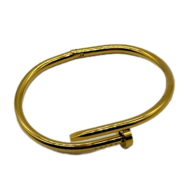 Luxe Nail Bangle – Gold