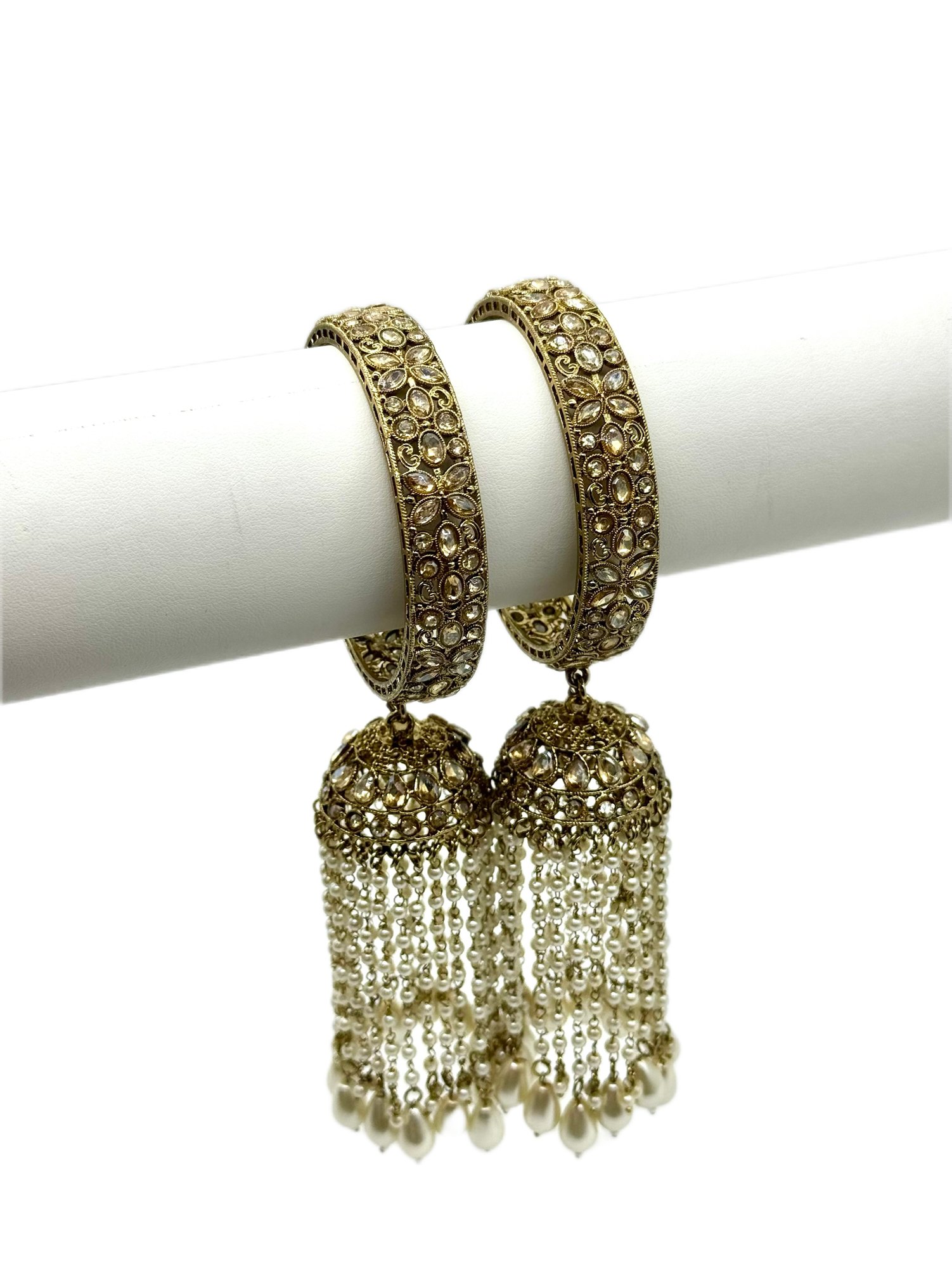 Noor Jhumki Antic Bridal Bangles (2pc's)